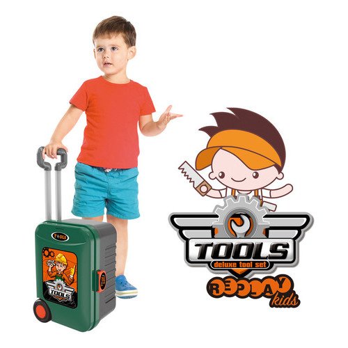 Bancada Maleta De Ferramentas Infantil Deluxe Replay Kids - Image 6
