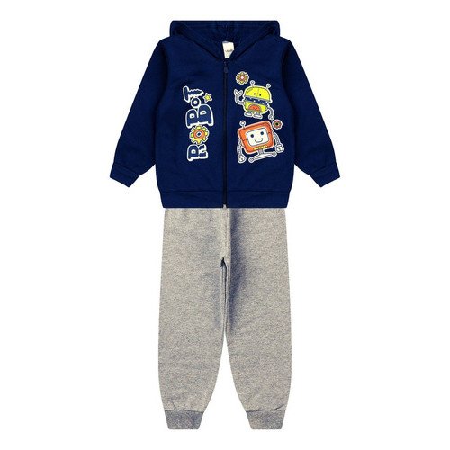 Kit 8 Peças Moletom Infantil Menino Com Capuz E Zíper - Image 6