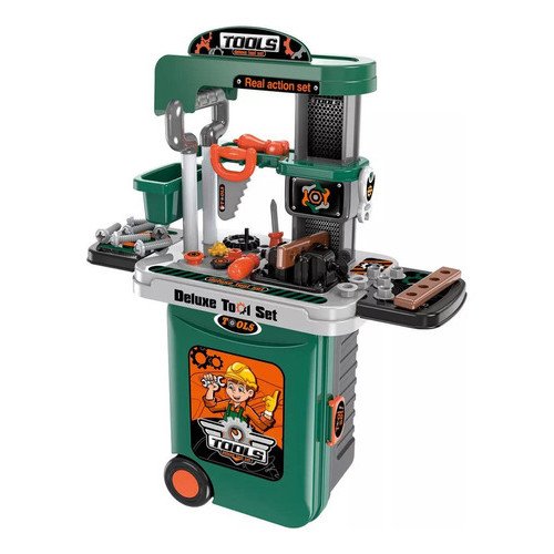 Bancada Maleta De Ferramentas Infantil Deluxe Replay Kids - Image 3