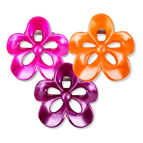 Kit 48 Presilha Prendedor Acessório Cabelo Flor Perolada - Image 7